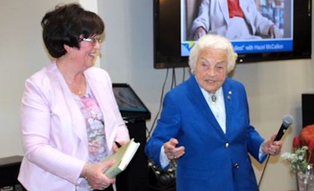 Hurricane Hazel tells Kincardine crowd to make every day worthwhile