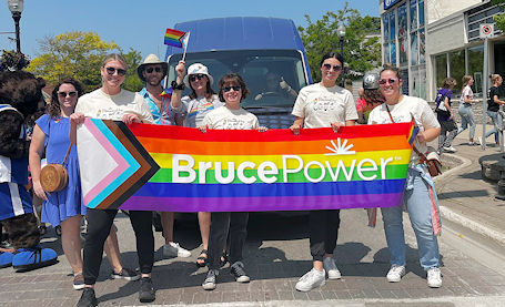 ​Bruce Power proudly supports community events during Pride Month