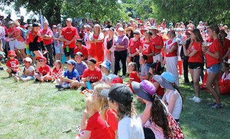 Thousands gather in Macpherson Park, Kincardine, for Canada Day festivities