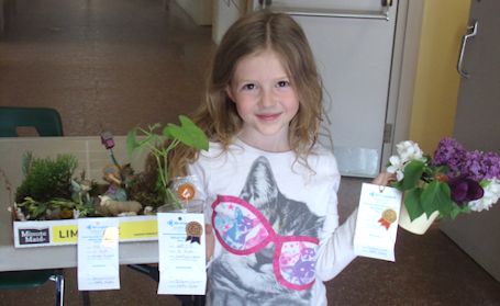 Ripley junior horticulturalists take part in annual flower show