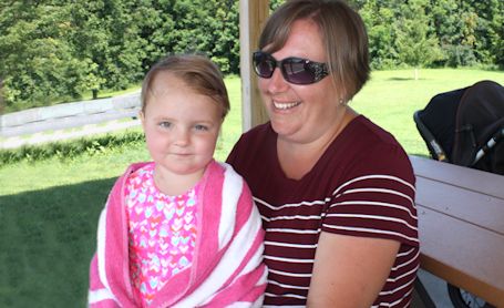 Local family touched by community's help as daughter diagnosed with leukemia