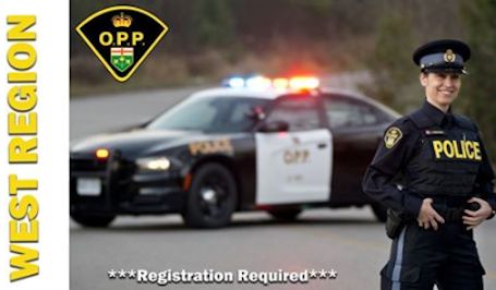 West Region OPP constable information session in Kincardine, March 27