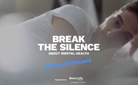 Bruce Power urges people to Break The Silence during Mental Health Awareness Week