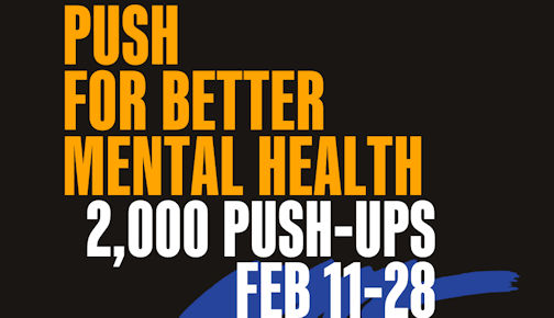 ​CMHA urges community to participate in Push-Up Challenge