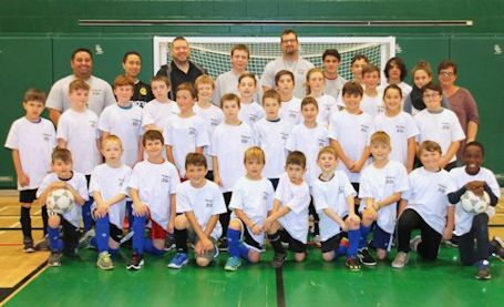 Friday Night Futsal now sponsored by PWU, Kincardine Home Hardware