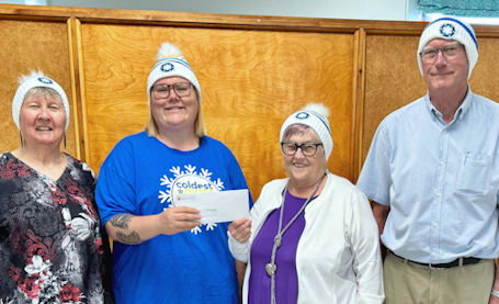 ​Kincardine Good Food Box program receives $8,700 from Coldest Night of the Year event