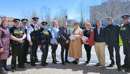 Huron County OPP and Goderich officials discuss CAMSAFE program