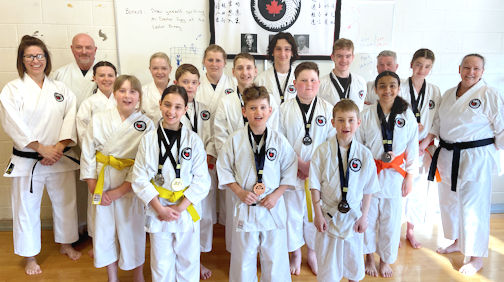 Kincardine Karate Dojo brings home medals from tournament in Collingwood