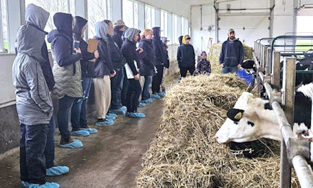​South Bruce 4-H Dairy Club tours Belmoral Farms