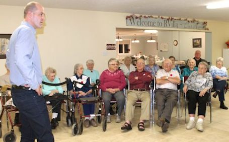 Huron-Bruce MP fields questions at Seniors' Forum in Ripley
