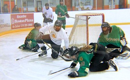 KDSS teachers defeat students, 11-7, in annual hockey game