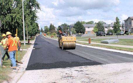 Walsh Street reconstruction project nears completion