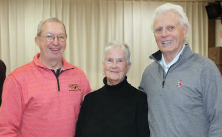 Paul Henderson reminisces with the hometown crowd in Kincardine