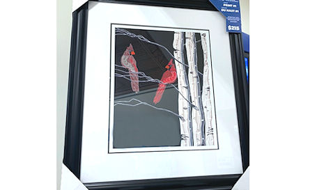 ​“Male and Female Cardinal” is next print in Kincardine Hospital Auxiliary fund-raiser
