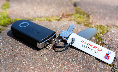 ​War Amps key tags arriving in Kincardine mailboxes this month