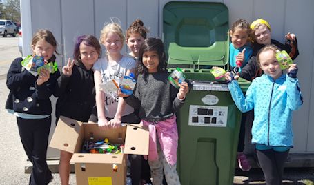 Kincardine school enters recycling contest to win picnic table