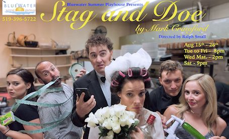 Bluewater Playhouse cranks up the hilarity with hysterically-funny "Stag and Doe"
