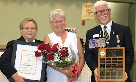 Cathy Alcombrack named Kincardine Legionnaire of the Year
