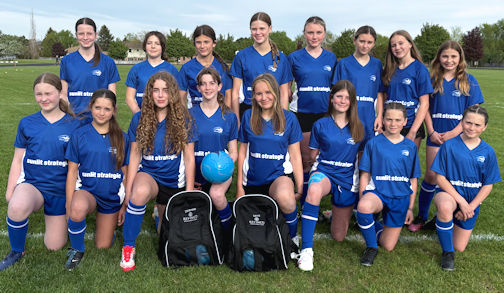 Kincardine U13 girls competitive soccer team kicks off season with home-opener win