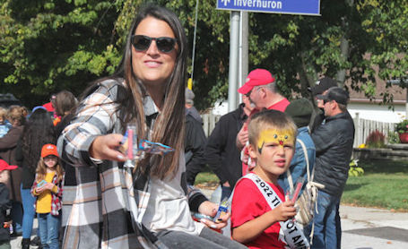 ​Perfect sunny day for a parade at the Tiverton Fall Fair