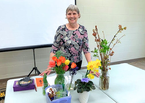 Kincardine Horticultural Society learns some flower show tips from Fran Farrell