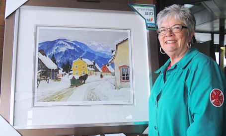 "Laurentian Village" is next print in Kincardine hospital auxiliary fund-raiser