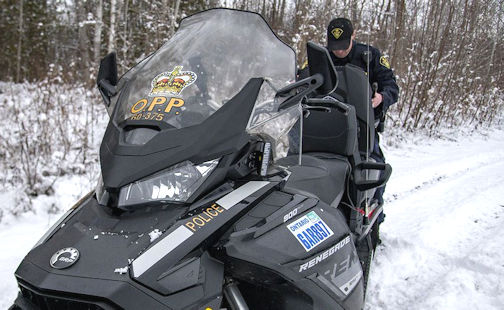 West Region OPP urge snowmobilers to ride safe, ride smart
