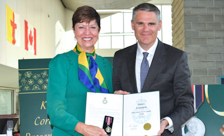 Scongack awarded King Charles III Coronation Medal for contributions to Ontario, Canada