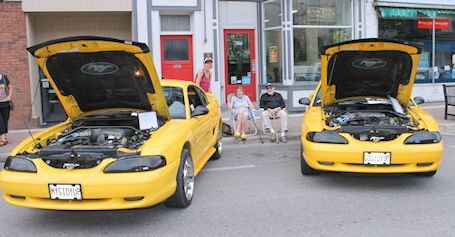 Great weather, good crowd for final Cruise Night in downtown Kincardine