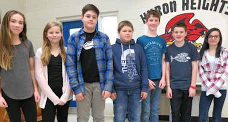 Huron Heights students win gold, silver ribbons at school science fair