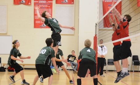 KDSS junior boys volleyball team ends season with silver at CWOSSA