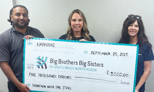 ​Enbridge is dance-floor sponsor for Kincardine’s Dancing With the Stars