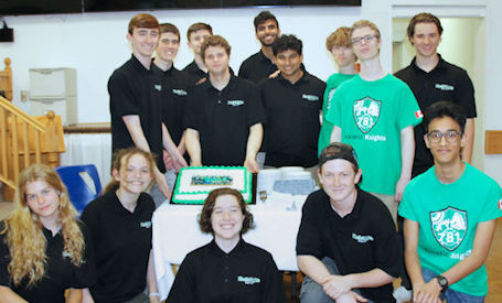 ​Kinetic Knights Robotics Team hosts dinner, thanking sponsors, supporters