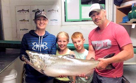 Walkerton angler lands largest salmon in almost 20 years at Chantry Chinook derby