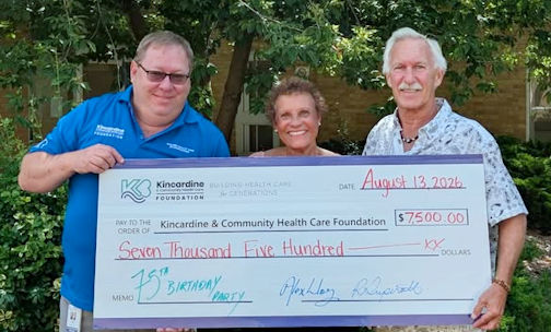 Local couple donates $7,500 to Kincardine Hospital capital campaign