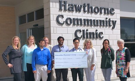 Kincardine physicians donate $10,000 to Huron Shores Hospice