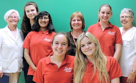 Kincardine hospital student volunteer co-ordinator honoured with certificate of appreciation