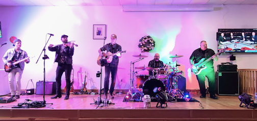 Sold-out crowd rocks to Adam Cousins Band at Kincardine Legion New Year’s Eve Party