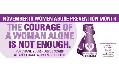 Women's House urges everyone to participate in Wrapped in Courage campaign
