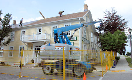 ​Roof replaced on Walker House in Kincardine