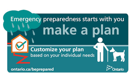 ​Emergency plans help families and households get prepared