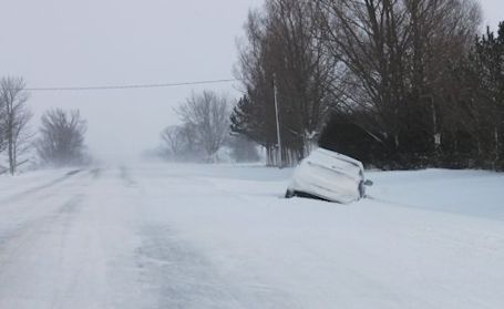 More snow, wind, closed roads in Kincardine area Saturday night