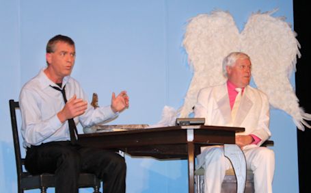 Neilson is brilliant in "The Death of Me," part of theatre guild's production of "One Actmanship"