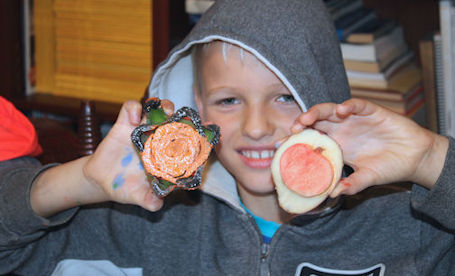 ​Ripley junior horticulturalists learn about Cedars, spices and stamping