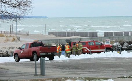 Pick-up truck found in Lake Huron at Kincardine Harbour
