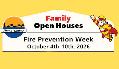 Fire Prevention Week family open houses set for Ripley, Lucknow and Point Clark