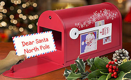 Letters to Santa from Grade 1 class at KTTPS
