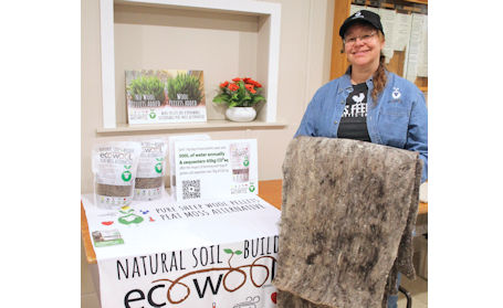Ripley Horticultural Society learns about uses for waste wool