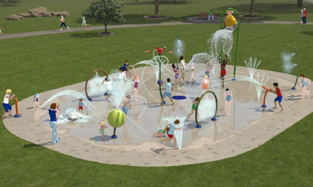 Tiverton Splash Pad to be completed by the end of this year