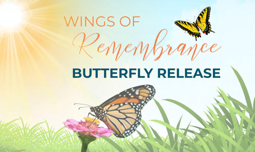 Huron Shores Hospice hosting first Wings of Remembrance Butterfly Release